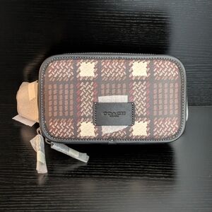 Coach Crossbody Bag in Brown and Cream